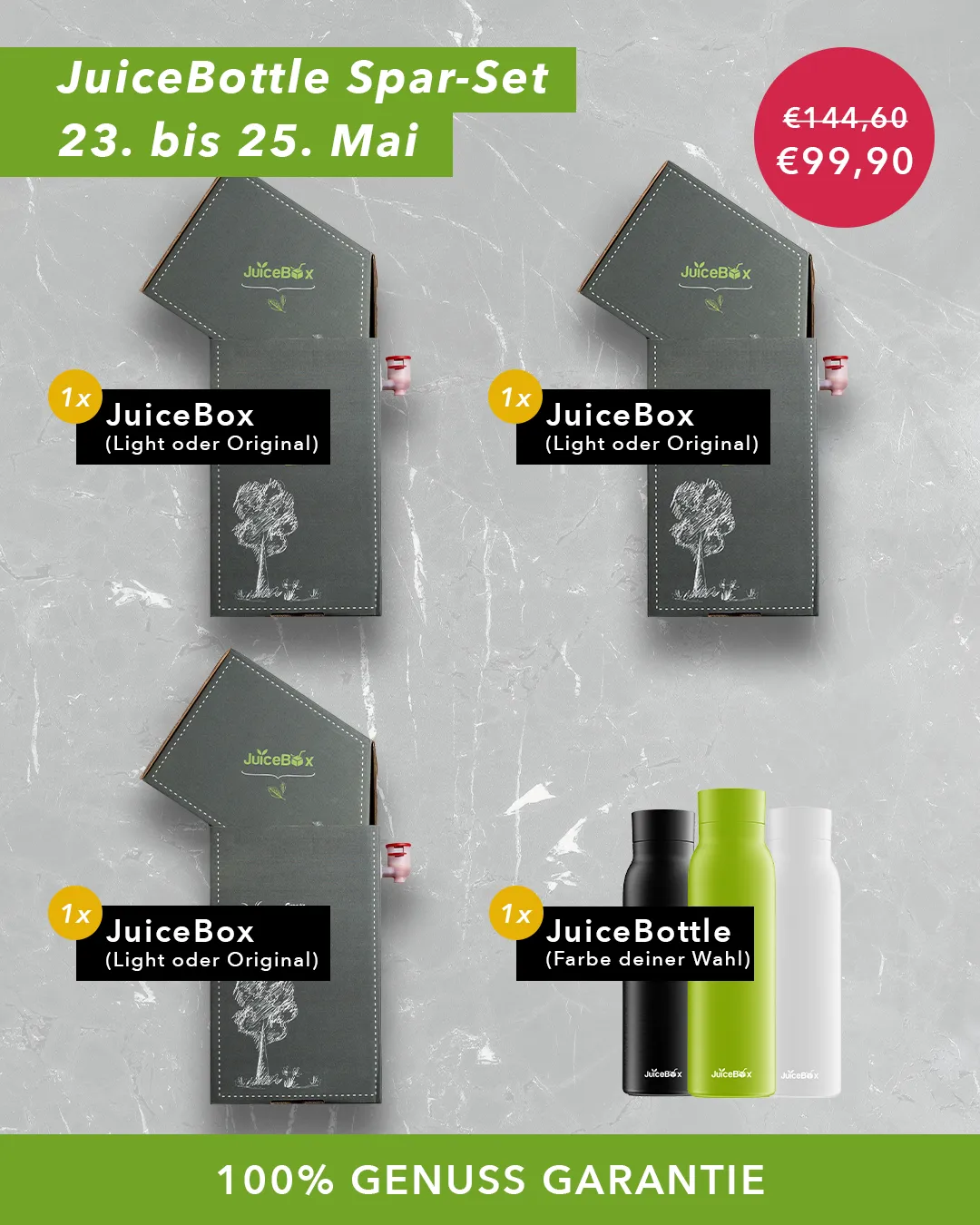 JuiceBottle™ Spar-Set