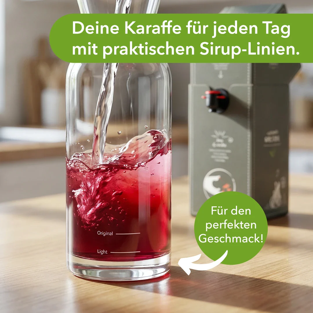 JuiceBox Glaskaraffen Set - 2x 600ml - Image 4