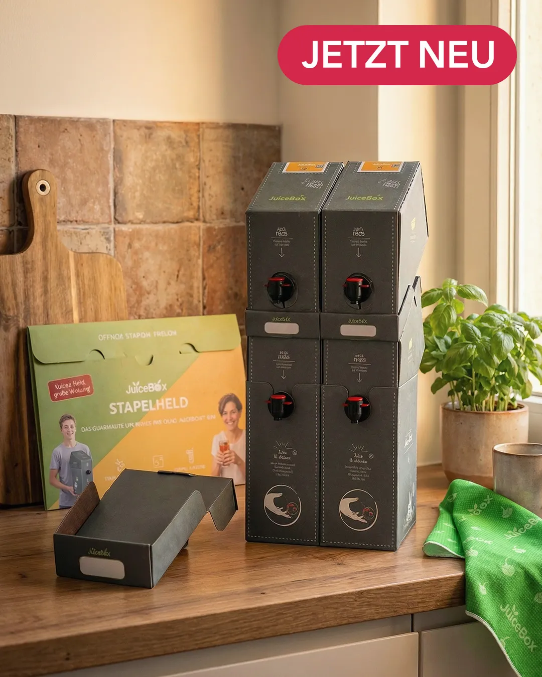JuiceBox™ Stapelheld 6er Pack